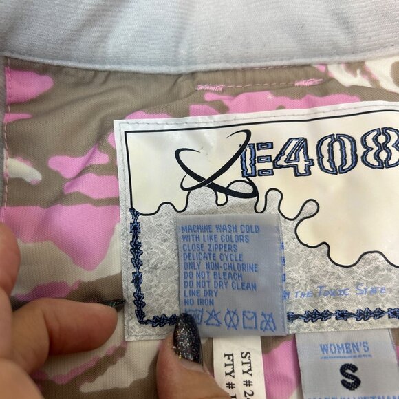 Turbine Performance Boardwear Snowboarding Pants Women's S Pink Khaki Camo - Picture 14 of 16